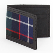 Tartan Wallet, Scottish Leather, Galbraith Tartan